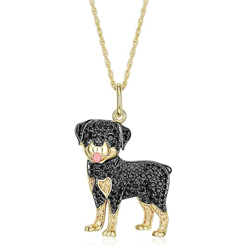 Beagle Pendant Necklace – Elegant Puppy Jewelry Gift
