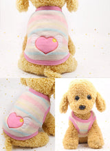 Cute Printed Clothing for Small Pets Warm&Soft