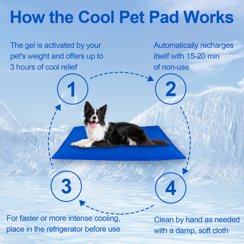 Mata żelowa Cool Comfort dla zwierząt