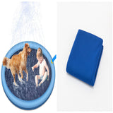 Non-Slip Splash Pad For Kids And Pets Pool Summer Outdoor Water Backyard Fountain
