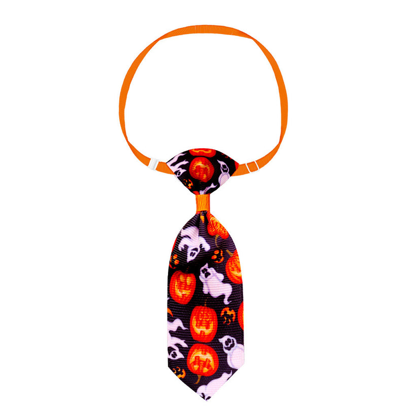 Nowa seria Halloween dla zwierząt domowych Wonderland z czaszką i krawatem na Halloween