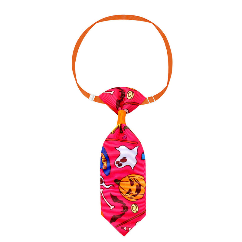 Nowa seria Halloween dla zwierząt domowych Wonderland z czaszką i krawatem na Halloween