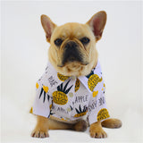 Lente en zomer dunne huisdier shirt bedrukking