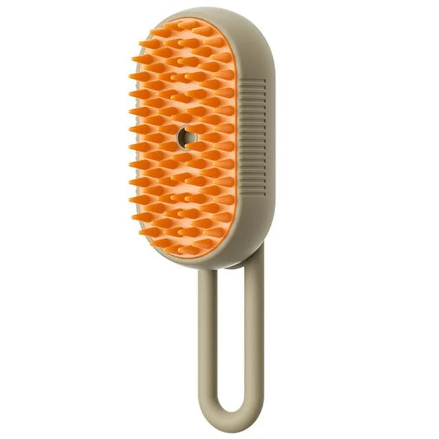 Steam Brush for Dog/Cat 3 In 1