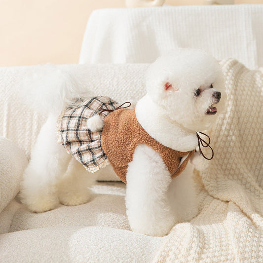 Mode Nieuwe Puppy Schattige Beer Jurk